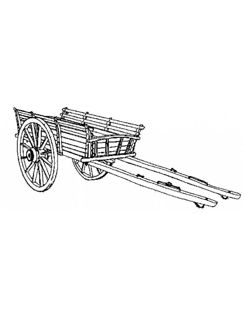 MBT Welsh long cart - Bauzeichnung Maßstab 1 : 8 (40.31.005)