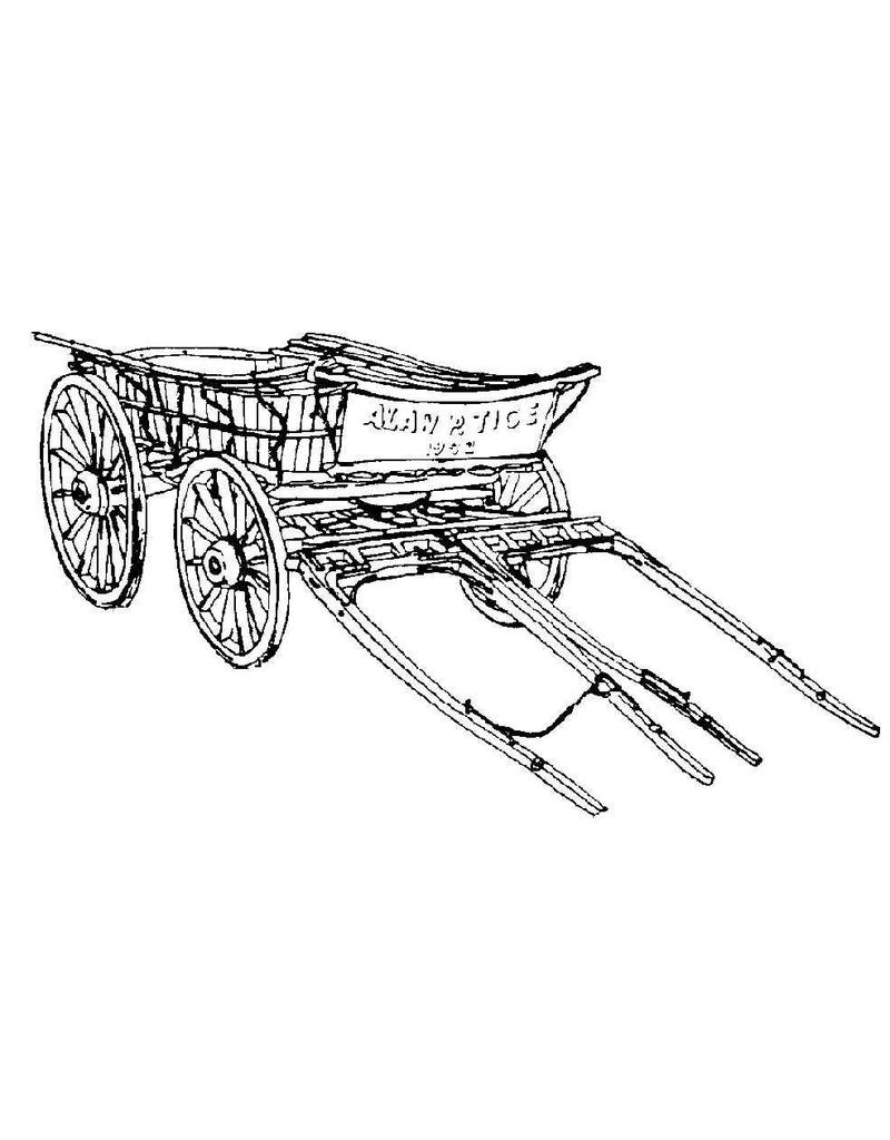 MBT Hampshire Wagen - Bauzeichnung Maßstab 1 : 8 (40.31.006)