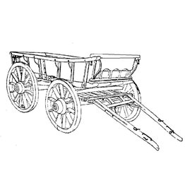 MBT Forest of Dean waggon - Bouwtekening Schaal 1 : 8 (40.31.007)
