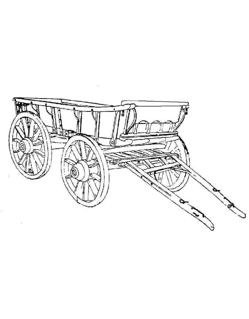 MBT Forest of Dean waggon - Bouwtekening Schaal 1 : 8 (40.31.007)