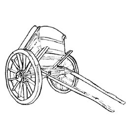 MBT Engelse mestkar uit Surrey - Bouwtekening Schaal 1 : 8 (40.31.009)
