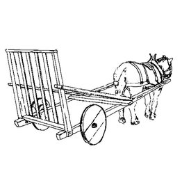 NVM 40.31.012 Welsh truckle cart