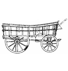MBT East Anglian wagon - Bouwtekening Schaal 1 : 8 (40.31.018)