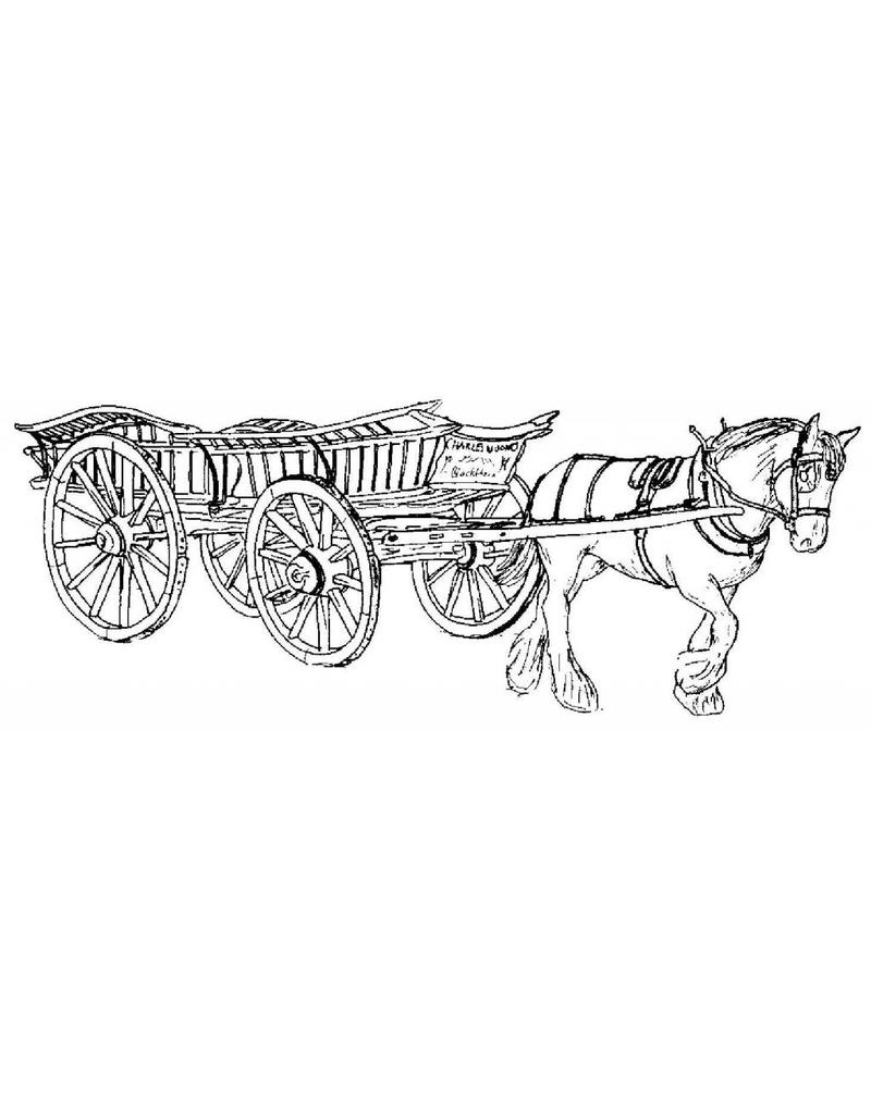 MBT Oxfordshire boerenwagen - Bouwtekening Schaal 1 : 8 (40.31.024)