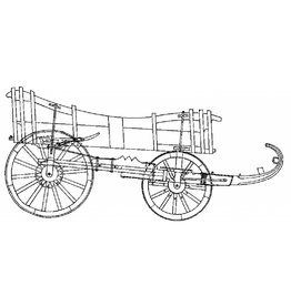 MBT West-Friese boerenwagen - Bouwtekening Schaal 1 : 8 (40.31.031)