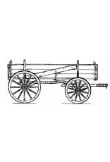 MBT Deense boerenwagen - Bouwtekening Schaal 1 : 8 (40.31.037)