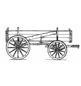 MBT Deense boerenwagen - Bouwtekening Schaal 1 : 8 (40.31.037)