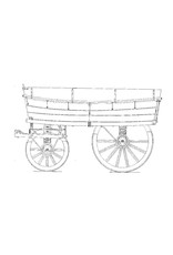 MBT Boerenwagen - Bouwtekening Schaal 1 : 12 (40.31.039)