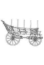 MBT Nordost-Twenter Erntewagen - Bauzeichnung Maßstab 1 : 8 (40.31.071)