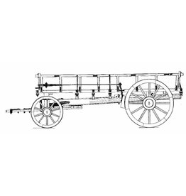 MBT Oogstwagen uit Oost-Vlaanderen - Bouwtekening Schaal 1 : 8 (40.31.081)