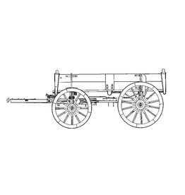 MBT Friesischer Bauernwagen (S.O.-Ecke) - Bauzeichnung Maßstab 1 : 8 (40.31.082)