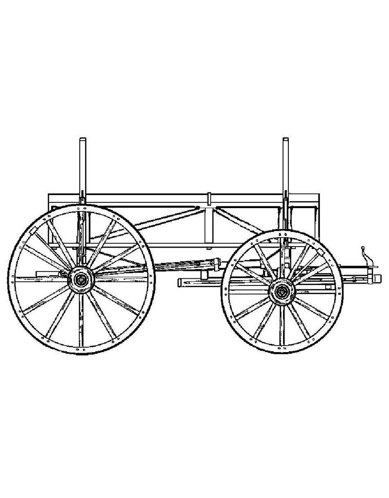 MBT Turkse wagen - Bouwtekening Schaal 1 : 8 (40.31.090)