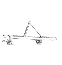 MBT Laufwagen oder "Plankenheber" - Bauzeichnung Maßstab 1 : 12 (40.31.091)