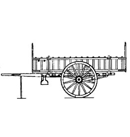 MBT Limburgse ladderwagen - Bouwtekening Schaal 1 : 8 (40.31.096)