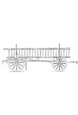 MBT Deutscher Erntewagen - Bauzeichnung Maßstab 1 : 8 (40.31.105)