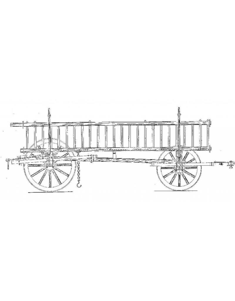 MBT Duitse oogstwagen - Bouwtekening Schaal 1 : 8 (40.31.105)