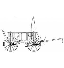 MBT Roemeense wagen - Bouwtekening Schaal 1 : 8 (40.31.108)