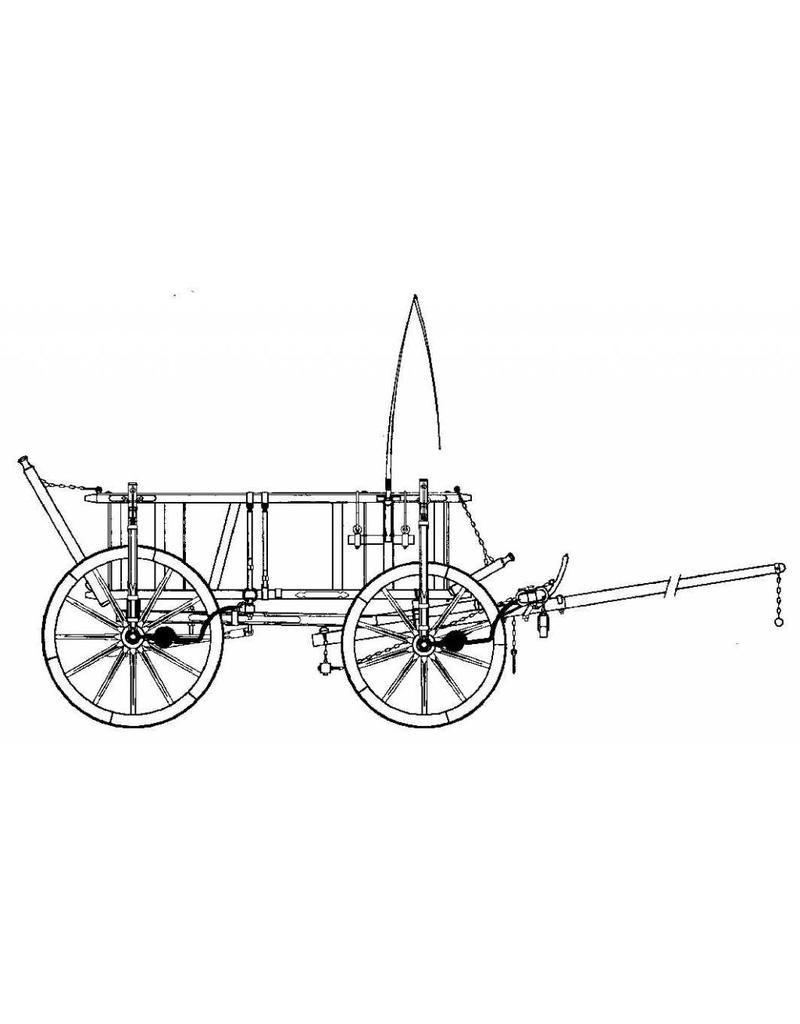 MBT Roemeense wagen - Bouwtekening Schaal 1 : 8 (40.31.108)