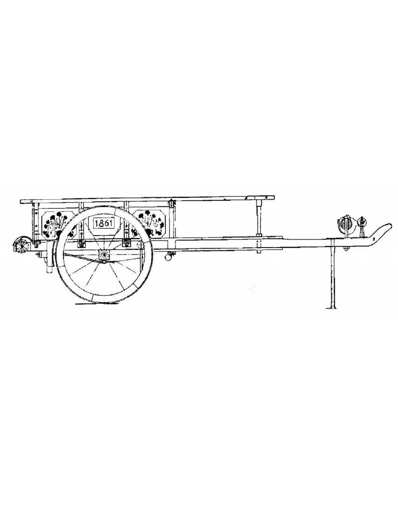MBT Italiaanse ossenkar - Bouwtekening Schaal 1 : 12 (40.31.112)