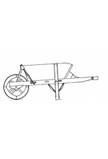 MBT Kruiwagen voor wegwerken - Bouwtekening Schaal 1 : 8 (40.32.010)