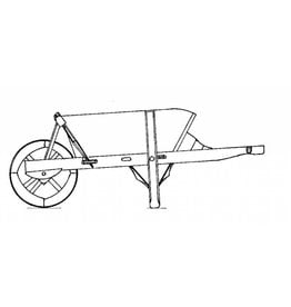 MBT Kruiwagen voor wegwerken - Bouwtekening Schaal 1 : 8 (40.32.010)