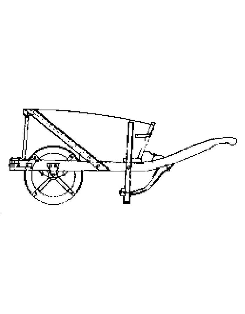 MBT Superloods kruiwagen - Bouwtekening Schaal 1 : 8 (40.32.013)