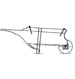 MBT Friese mestkruiwagen - Bouwtekening Schaal 1 : 8 (40.32.014)