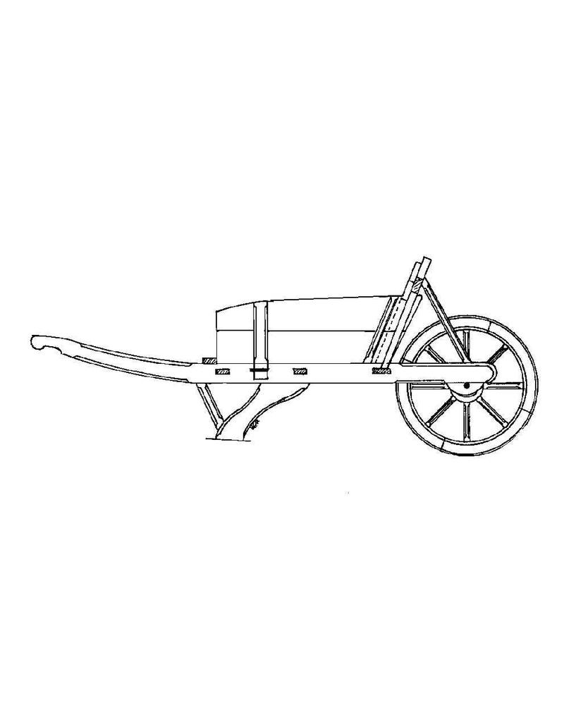 MBT Noord-Brabantse kruiwagen - Bouwtekening Schaal 1 : 8 (40.32.025)