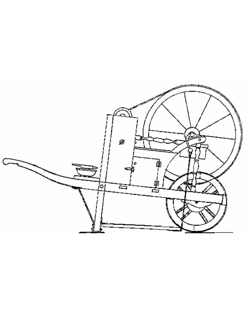 MBT Scharensliepkruiwagen - Bouwtekening Schaal 1 : 8 (40.32.037)