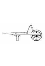 MBT Houten kruiwagen - Bouwtekening Schaal 1 : 8 (40.32.049)