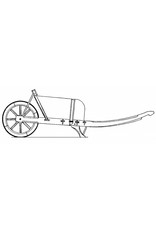 MBT Belgische kruiwagen - Bouwtekening Schaal 1 : 8 (40.32.051)