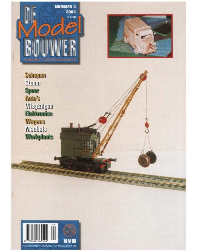 De Modelbouwer 95.03.003 Jaargang "De Modelbouwer" Editie : 03.003 (PDF)