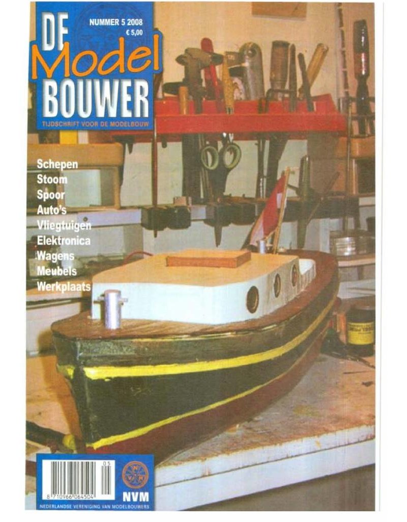 NVM 95.08.005 Jaargang "De Modelbouwer" Editie : 08.005 (PDF)