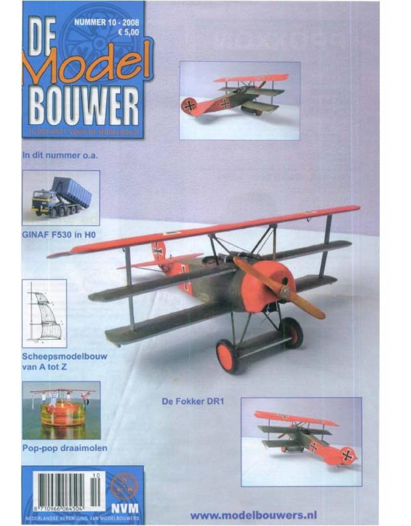 NVM 95.08.010 Jaargang "De Modelbouwer" Editie : 08.010 (PDF)