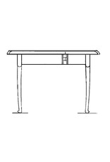 NVM 40.33.014 reconstructie Chippendale eettafel