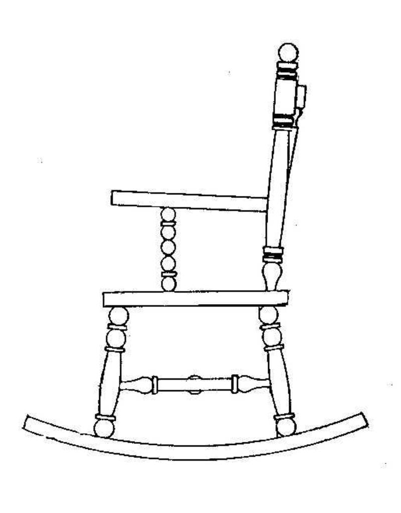 NVM 40.33.024 rocking chair