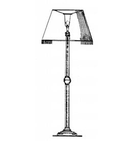MBT Staande lamp (1934) - Bouwtekening Schaal 1 : 12 (40.33.026)