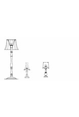 NVM 40.33.045 drie staande schemerlampen, naar "Oisterwijk"