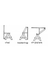 MBT Combi keukenstoel - Bouwtekening Schaal 1 : 12 (40.33.049)