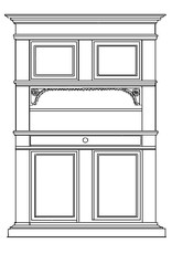 MBT 40.34.018 Zaan-style dresser