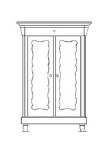 MBT 40.34.024 Linen or maid's cupboard