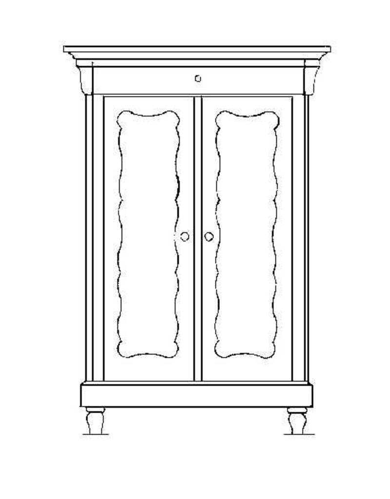 MBT 40.34.024 Wäsche- oder Mädchenschrank