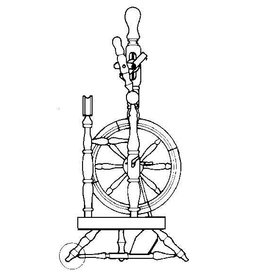 NVM 40.35.005 Duits spinnewiel