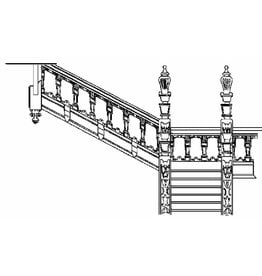 MBT Trappenhuis (1710) - Bouwtekening Schaal 1 : 12 (40.35.013)
