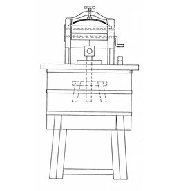 MBT Handwasmachine - Bouwtekening Schaal 1 : 8 (40.35.018)