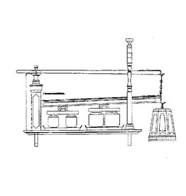 MBT Kaaspers anno 1817 - Bouwtekening Schaal 1 : 10 (40.35.038)