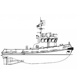MBT 16.14.001 sleepboot ms "Antje" (1983) (Damen Stantug 1900)