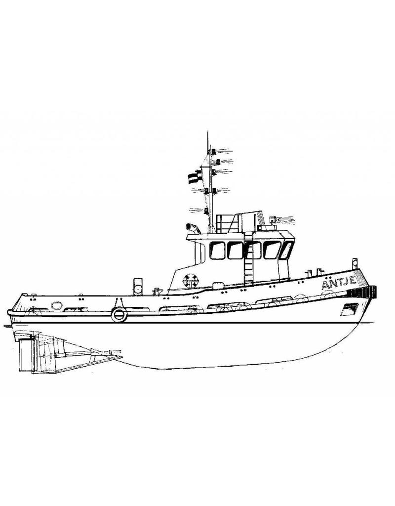 MBT 16.14.001 sleepboot ms "Antje" (1983) (Damen Stantug 1900)