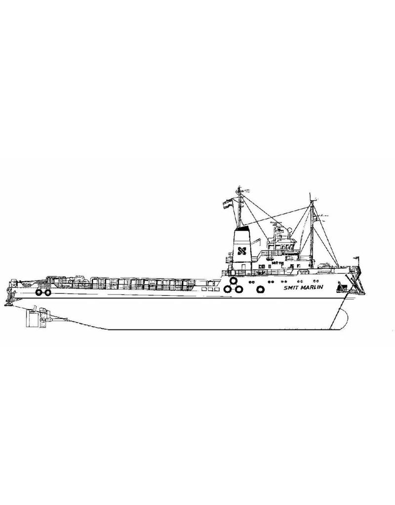 MBT 16.14.008 supply ms Smit Marlin (1985) - Smit-Lloyd (ex Smit-Lloyd 61-(1977))