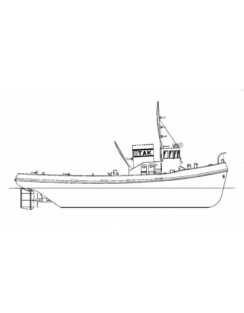 MBT 16.14.014 Hafenschlepper MS Zeehond ehem. Kralingen (1955) - Smit Tak